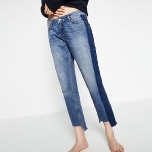 Boyfriend fit mid rise jeans